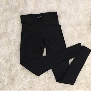 Garage Black Nylon Leggings